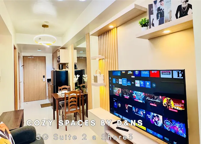 Sm Moa Near Naia Airports 1 Bedroom With Balcony Sg 2 At Shore 3 Aparthotel