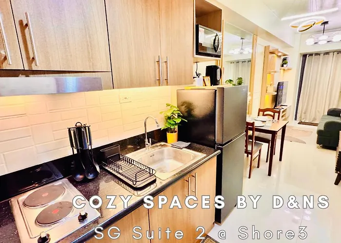 Sm Moa Near Naia Airports 1 Bedroom With Balcony Sg 2 At Shore 3 Manila